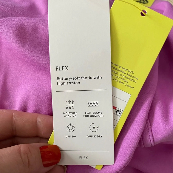 ✨NWT Target All In Motion Purple Pink Ultra High Rise Flex Leggings Size XL - Picture 6 of 10